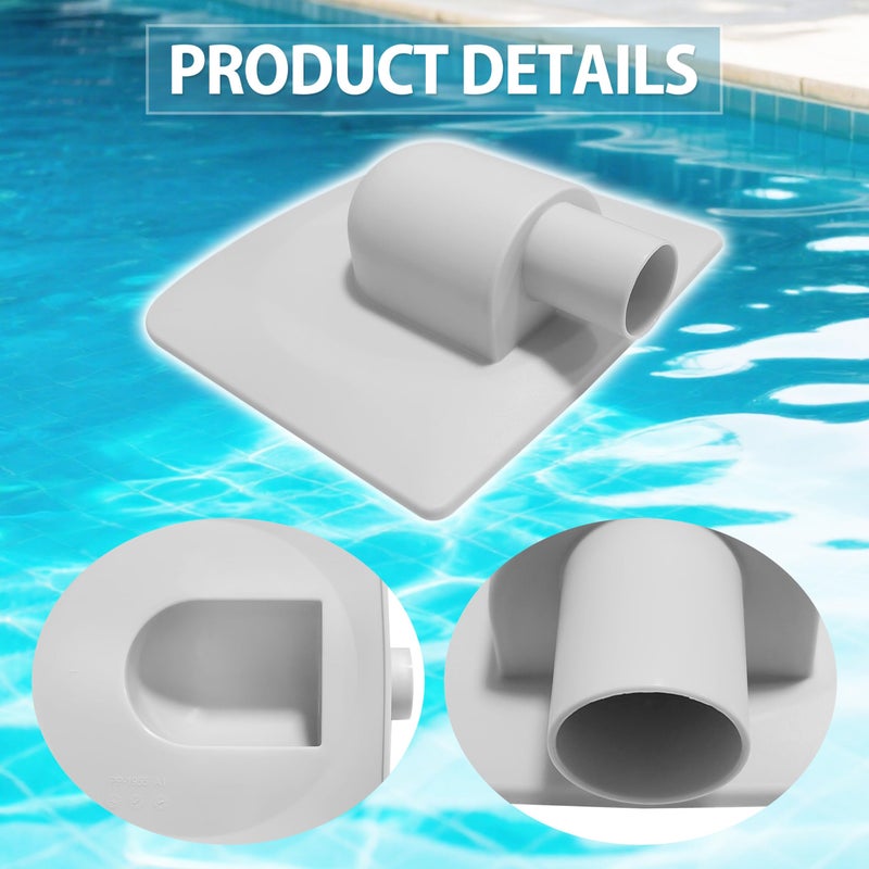 FLYINGAMZ P58PP1955W05 Vacuum Plate Adapter Replace for Summer Waves Fit for Polygroup Skimmer Filter Pump Systems - Image 2